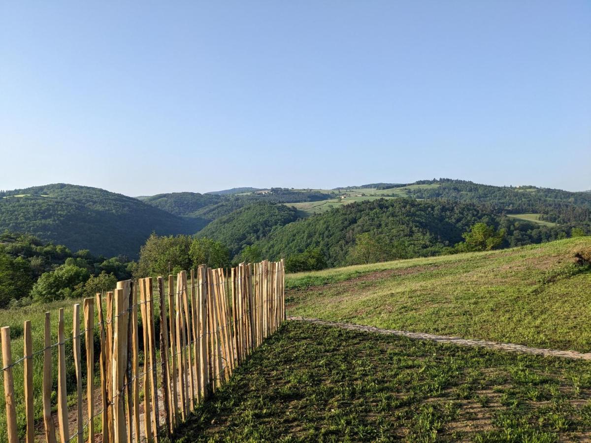 La Grange, Le Hameau Des Volcans - Deconnexion Face A La Vue Saint-Just-pres-Brioude Exteriér fotografie